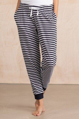 SF Women SK085 - PANTALONI LOUNGE CON POLSINI DA DONNA