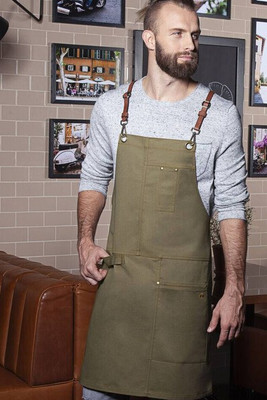 KARLOWSKY KYLS25 - Stylishly trendy bib apron