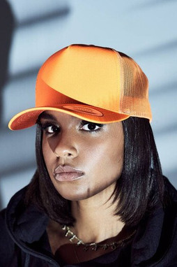FLEXFIT 6506NT - Fluorescent trucker style cap