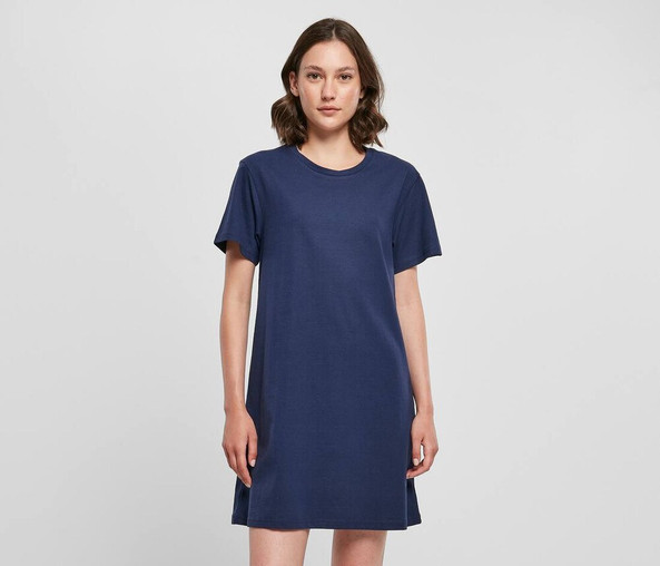 BUILD YOUR BRAND BY214 - Damen Sportlich-Feminines T-Shirt Kleid