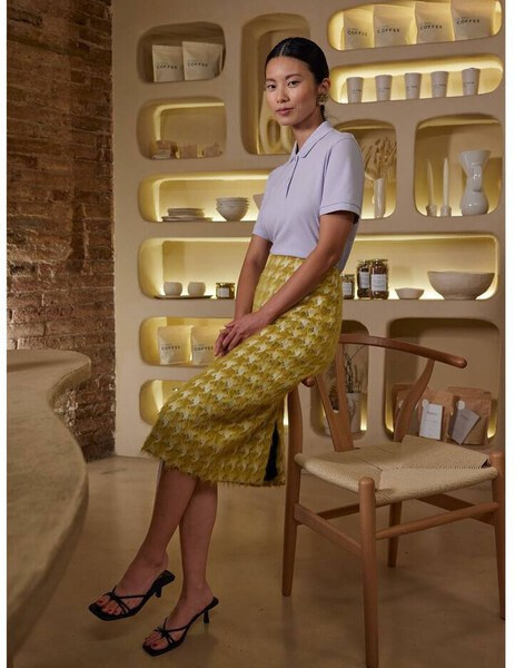 B&C BCW461 - Polo Femme Élégant en Coton Pré-Rétréci