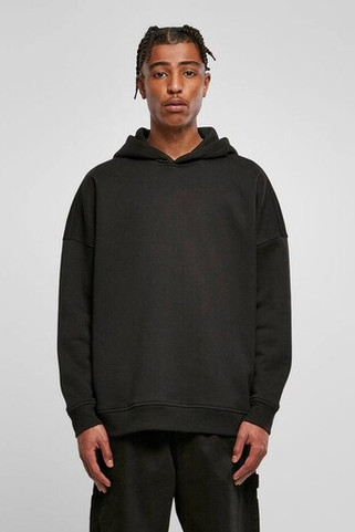 BUILD YOUR BRAND BY199 - OVERSIZED CUT ON SLEEVE HOODY