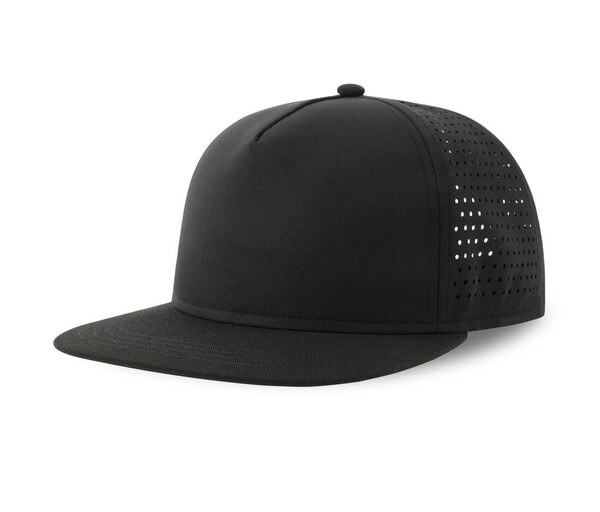 Atlantis Headwear AT247 - Lippalakki, jossa on suora lippa, valmistettu kierrätetystä polyesteristä.