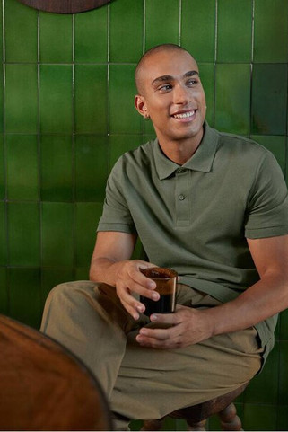 B&C BCU426 - Classic Mens Piqué Polo with Reinforced Placket