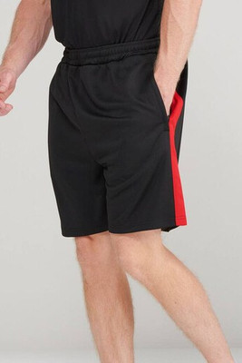 Finden & Hales LV886 - Men's Athletic Knitted Shorts with Zipper Pockets