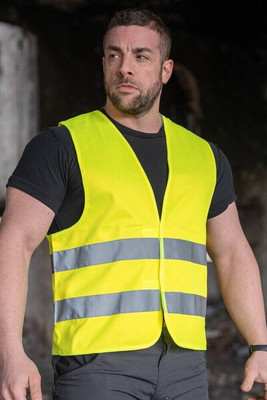 KORNTEX KX230 - Safety vest with print : Visitor or Security