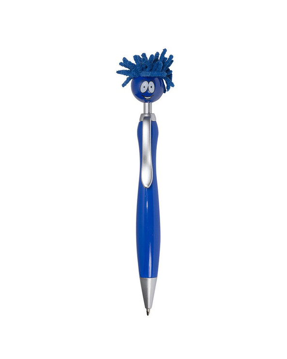 MopToppers PL-1733 - Multifunctional Click-Action Pen with Screen Cleaner