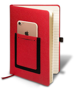 Leeman LG-9386 - Roma Journal With Phone Pocket