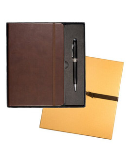 Leeman LG-9263 - Tuscany Journal And Executive Stylus Pen Set