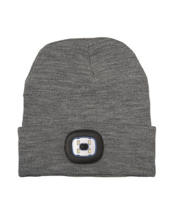 Prime Line JL-4148 - Gorro de Punto con Luz LED Integrada