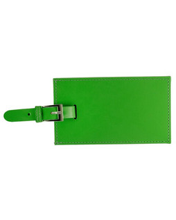 Leeman LG-9096 - Eco-Friendly Bonded Leather Travel Luggage Tag