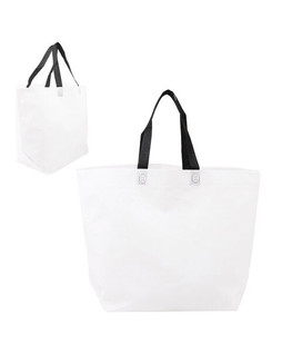 Prime Line BG208 - Two-Tone Heat Sealed Non-Woven Tote