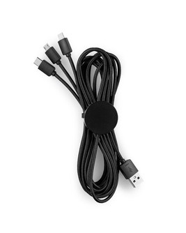 Prime Line IT175 - Light-Up-Your-Logo 10 Foot 2-in-1 Cable