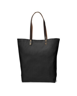 Prime Line LT-3996 - Urban Cotton Tote With Leather Handles