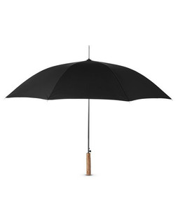 Prime Line OD211 - Elegant Eucalyptus Wood Handle Stick Umbrella