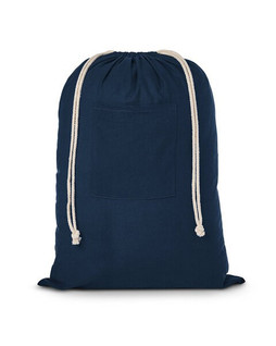 Prime Line BG411 - Heavy-Duty Cotton Drawstring Laundry Bag with Pocket
