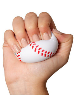 Prime Line PL-0721 - Baseball Super Squish Stress Reliever
