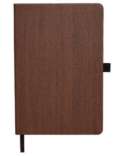 Prime Line PL-1780 - Diario con Textura de Madera y Detalles Elegantes