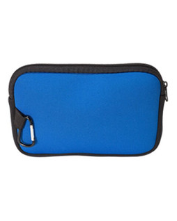 Prime Line LT-3005 - Versatile Neoprene Gadget Accessory Pouch with Carabiner