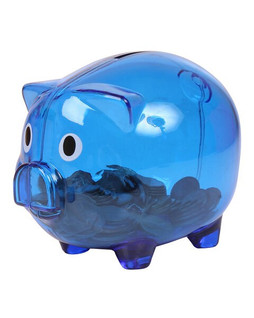 Prime Line B120 - Classic Piggy Bank for Personal Savings and Gifts