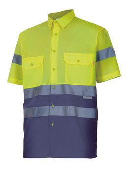 Velilla 142 - HV SS TWO-TONE SHIRT