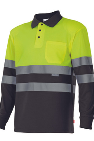 Velilla 175 - HV LS TWO-TONE POLO