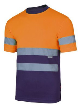 Velilla 305506 - T-SHIRT TECHNIQUE BICOLORE HV