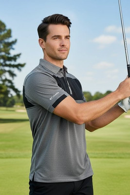 COLUMBIA GOLF 23S17MP - Adult Omni-Wick Total Control Polo