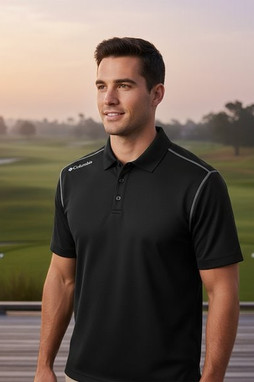 COLUMBIA GOLF 23S40MP - Adult Omni-Wick Shotgun Polo