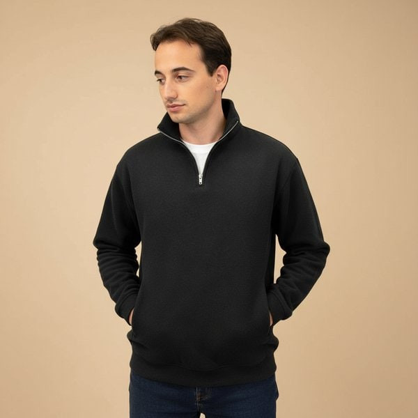 COLUMBIA C2224MF - Adult Helvetia Half Snap Fleece - Black