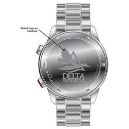 COLUMBIA TIMING CTBACK - Montre Personnalisable en Acier Inoxydable