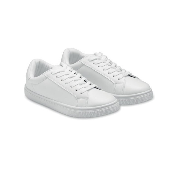 GiftRetail MO2037 - BLANCOS Turnschuhe aus PU Gr. 37
