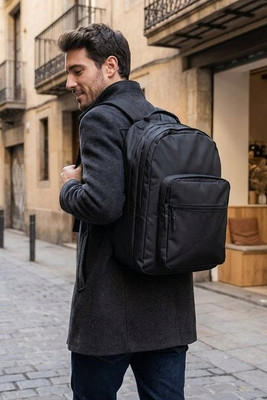 VALLEY BACKPACK Eco-Friendly 15-Inch Laptop Backpack with Multiple Compartments - GiftRetail MO2050