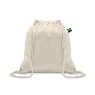 OSOLE DRAW Eco-Friendly Fairtrade Cotton Drawstring Bag - GiftRetail MO2096