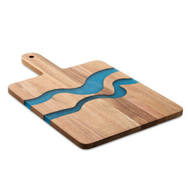 GiftRetail MO2099 - AZUUR Premium Acacia Wood Serving Board with Handle