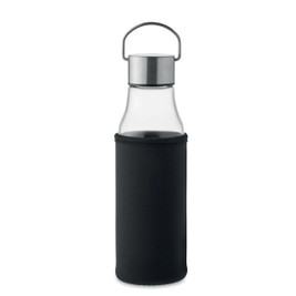 GiftRetail MO6861 - NIAGARA 500 ml Leak-Free Glass Bottle with Lid