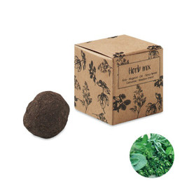 GiftRetail MO6910 - BOMBI III Herb Seed Bomb Kit with Anise, Dill, and More