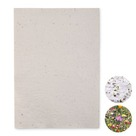 GiftRetail MO6914 - ASIDI Eco-Friendly A4 Wildflower Seed Paper Sheets