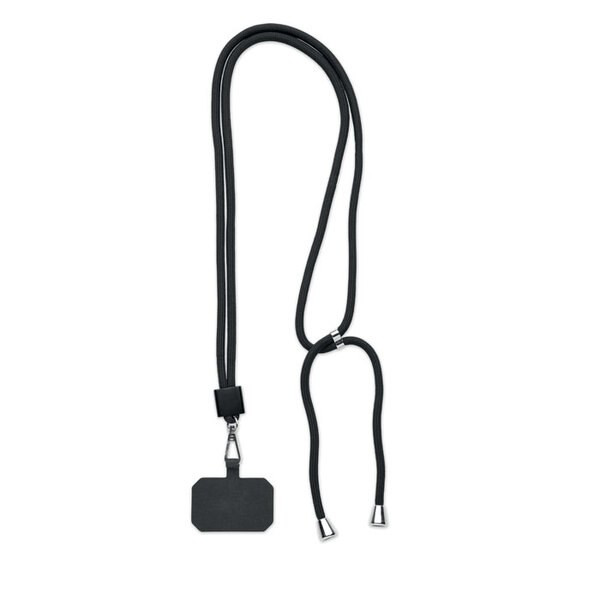 NONETTE RPET Eco-Friendly RPET Lanyard with Phone Holder - GiftRetail MO6925