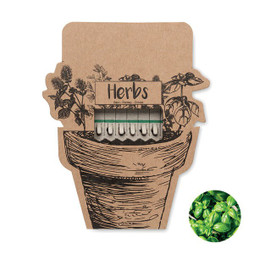GiftRetail MO6927 - LEYTI Bâtons de graines dherbes