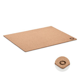 GiftRetail MO6959 - BUON APPETITO Natural Cork Dining Placemat-40x30 cm, 3mm Thick