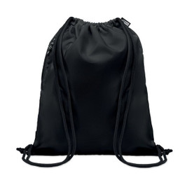 GiftRetail MO6997 - NIGHT Eco-Friendly Large Drawstring Bag with Side Pocket