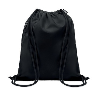 NIGHT Eco-Friendly Large Drawstring Bag with Side Pocket - GiftRetail MO6997