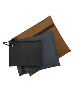Harriton M003 - Eco-Friendly Multi-Size Travel Pouch Trio