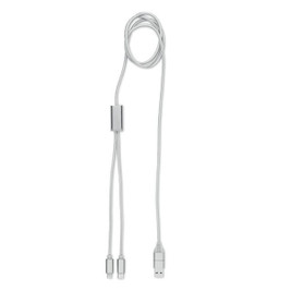 GiftRetail MO2081 - CABLONG 2-in-1 Multi-Device Charging Cable 120cm