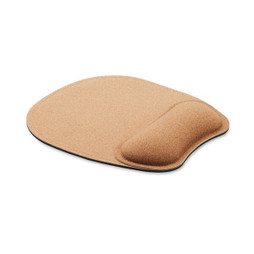 GiftRetail MO2113 - MARBO Eco-Friendly Ergonomic Cork Mouse Pad with Wrist Support