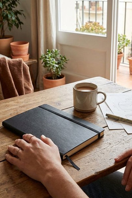 BRETA Eco-Friendly A5 Notebook with Recycled PU Cover - GiftRetail MO2118