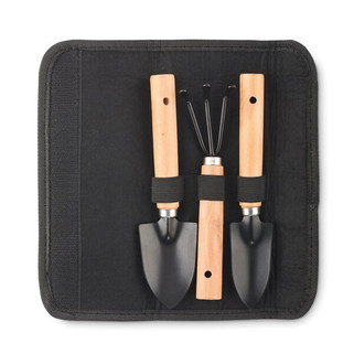 GRASS Eco-Friendly 3-Piece Garden Tool Set with RPET Pouch - GiftRetail MO2153