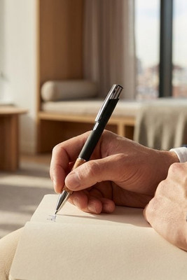 VERIA Penna a pulsante in alluminio - GiftRetail MO2158