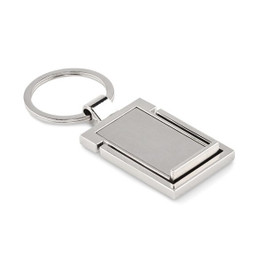 GiftRetail MO2186 - STANRIN Multifunctional Metal Key Ring with Phone Stand